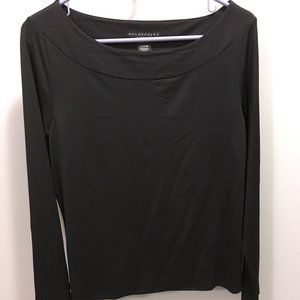 Black apostrophe shirt size L